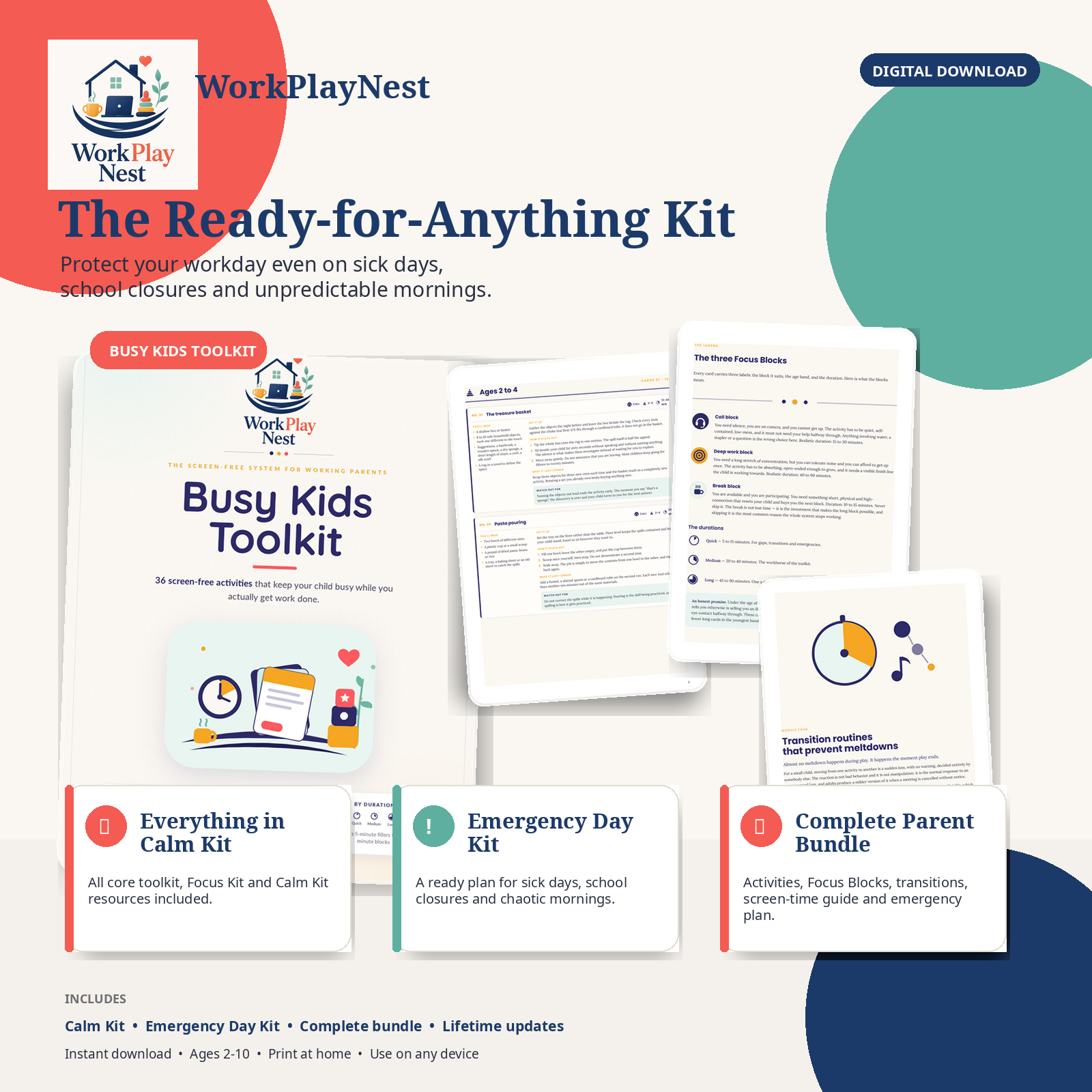 The Ready For Anything Kit – product mockup