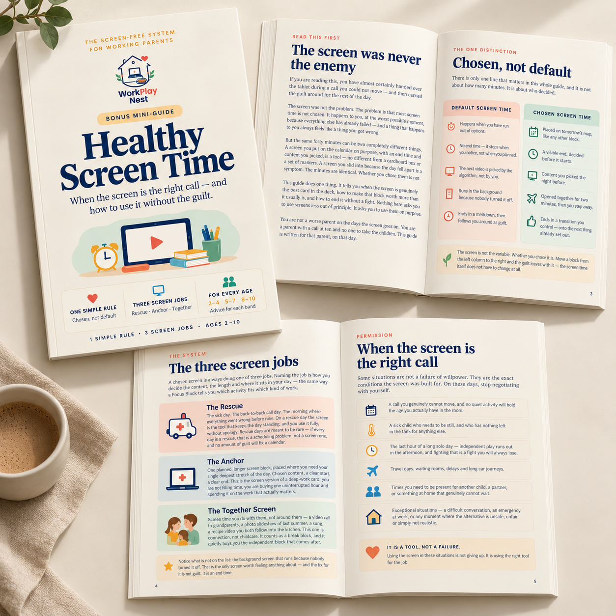 Healthy Screen Time Guide cover